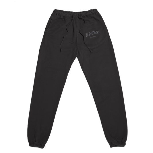 Varsity Logo Sweatpants in Onyx, XL