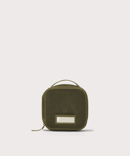 Roma Packing Cube in Dark Moss Air Mesh, Small