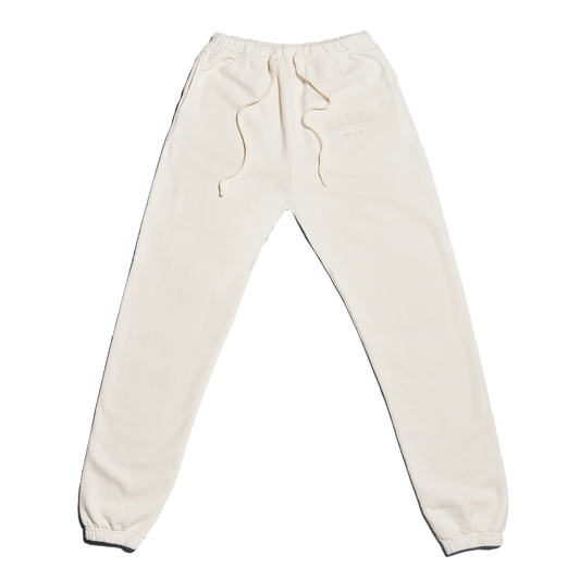Varsity Logo Sweatpants in Moonbeam, XL